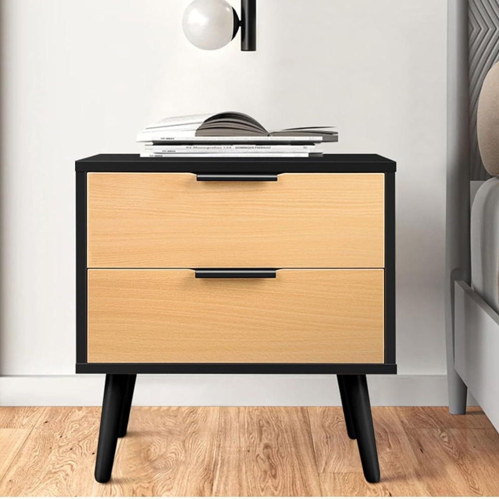 Bedside Table Nightstand Side Storage Cabinet Scandinavian