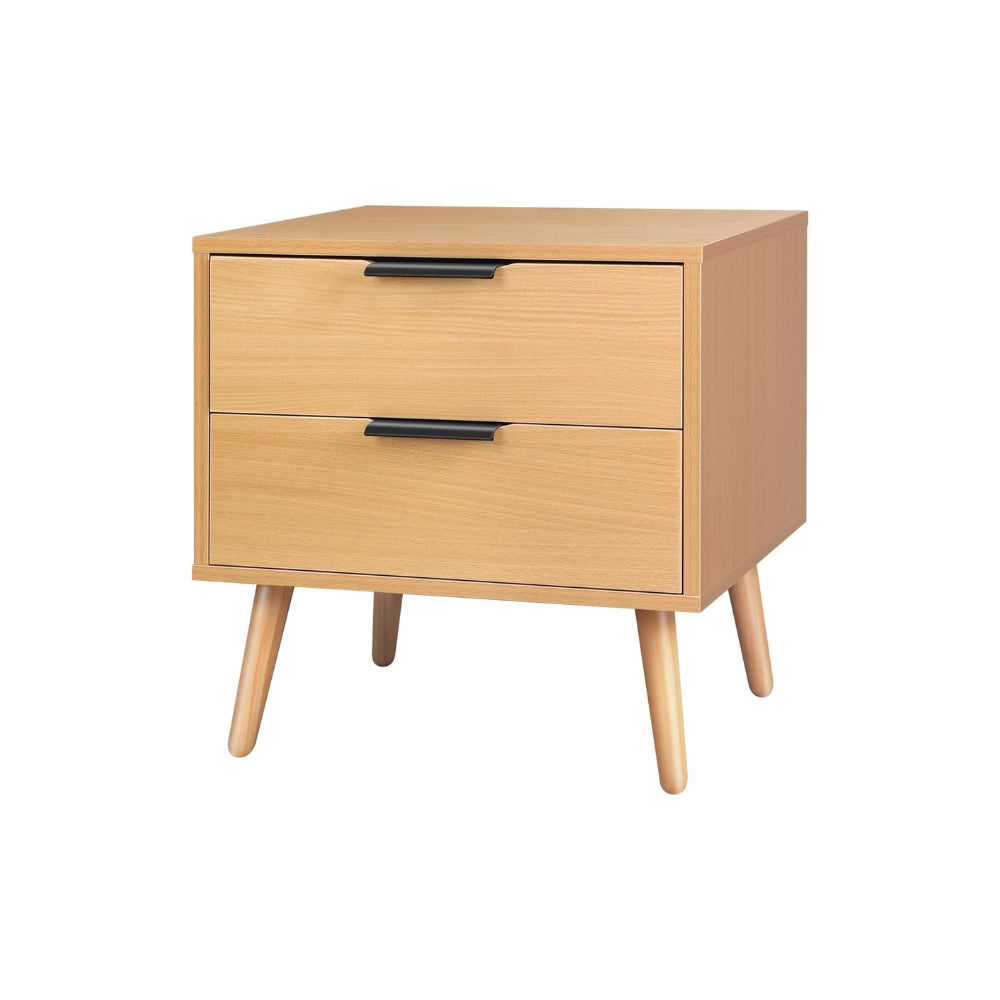 Bedside Table Nightstand Side Storage Cabinet Scandinavian