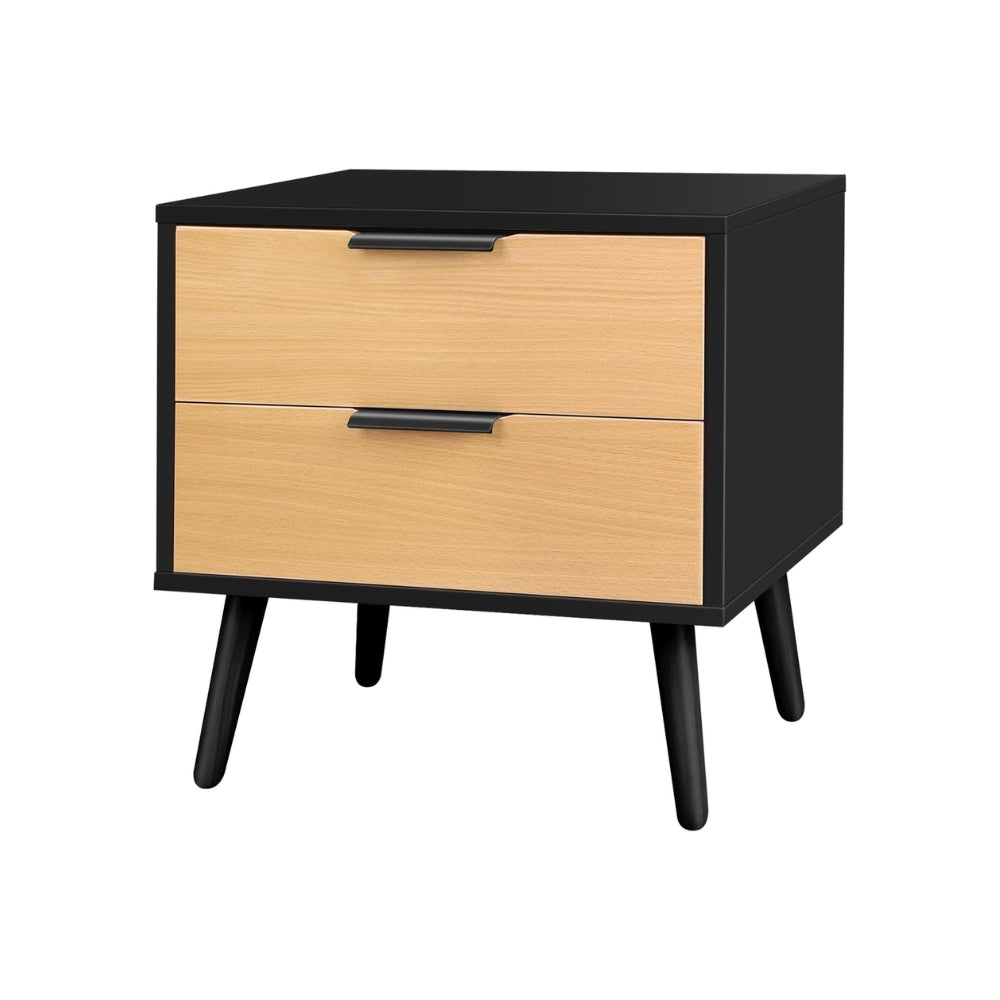 Bedside Table Nightstand Side Storage Cabinet Scandinavian
