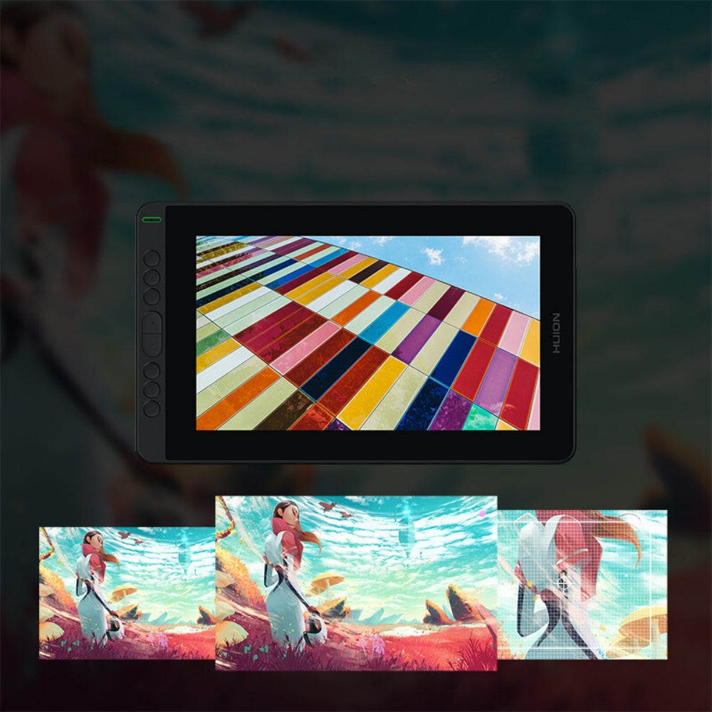 Kamvas 12 Graphics Tablet Monitor 11.6 Inch Full-Laminated Screen