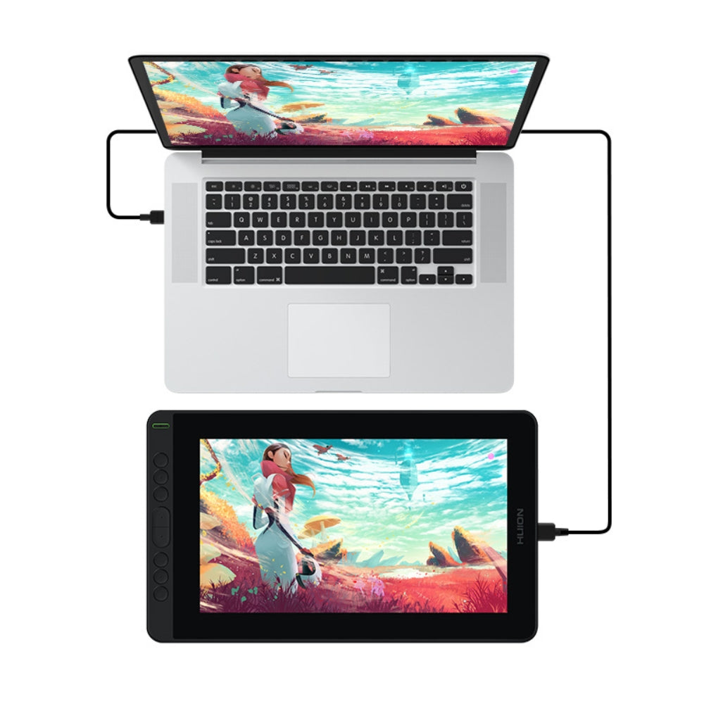 Kamvas 12 Graphics Tablet Monitor 11.6 Inch Full-Laminated Screen