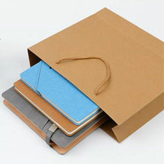 Kraft Paper Bags Gift Shopping Carry Craft Brown Bag with Handles