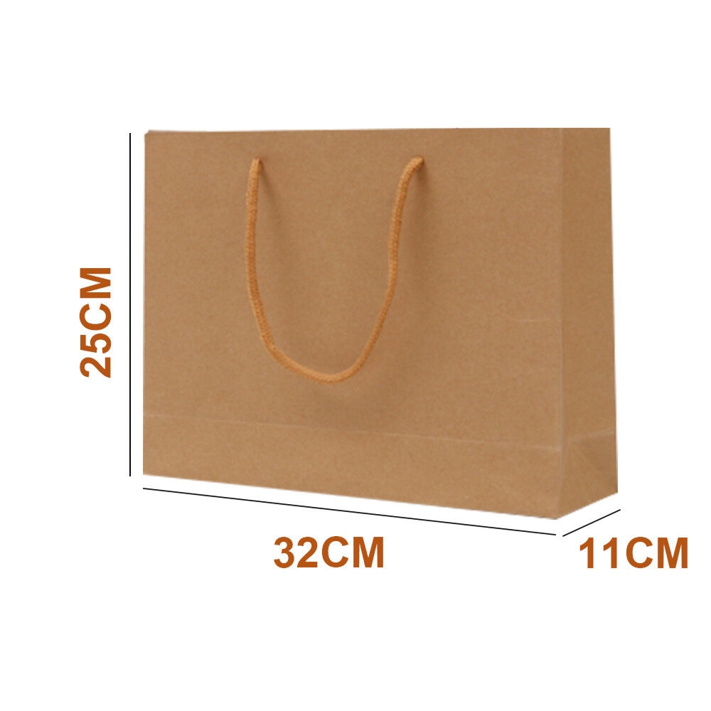 Kraft Paper Bags Gift Shopping Carry Craft Brown Bag with Handles