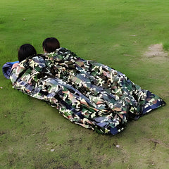 Camouflage Waterproof Emergency Sleeping Bag for Outdoor Camping and Survival