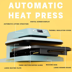 HTVRONT Auto Heat Press Machine