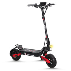 New electric scooter 1200w motor fast 50km/h 48v battery long range 65km LED display 11 inch adult off - road electric scooter - Chic Cart