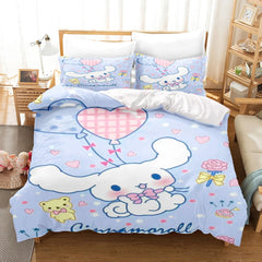 Cinnamoroll Duvet Cover Queen Size Children'S Bedding Set Set Bedding Twin Sets Cute Printed Cartoon Quilt Cover - Chic Cart