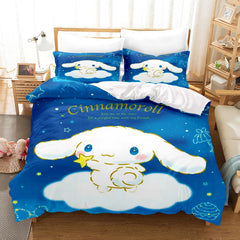 Cinnamoroll Duvet Cover Queen Size Children'S Bedding Set Set Bedding Twin Sets Cute Printed Cartoon Quilt Cover - Chic Cart
