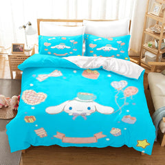 Cinnamoroll Duvet Cover Queen Size Children'S Bedding Set Set Bedding Twin Sets Cute Printed Cartoon Quilt Cover - Chic Cart