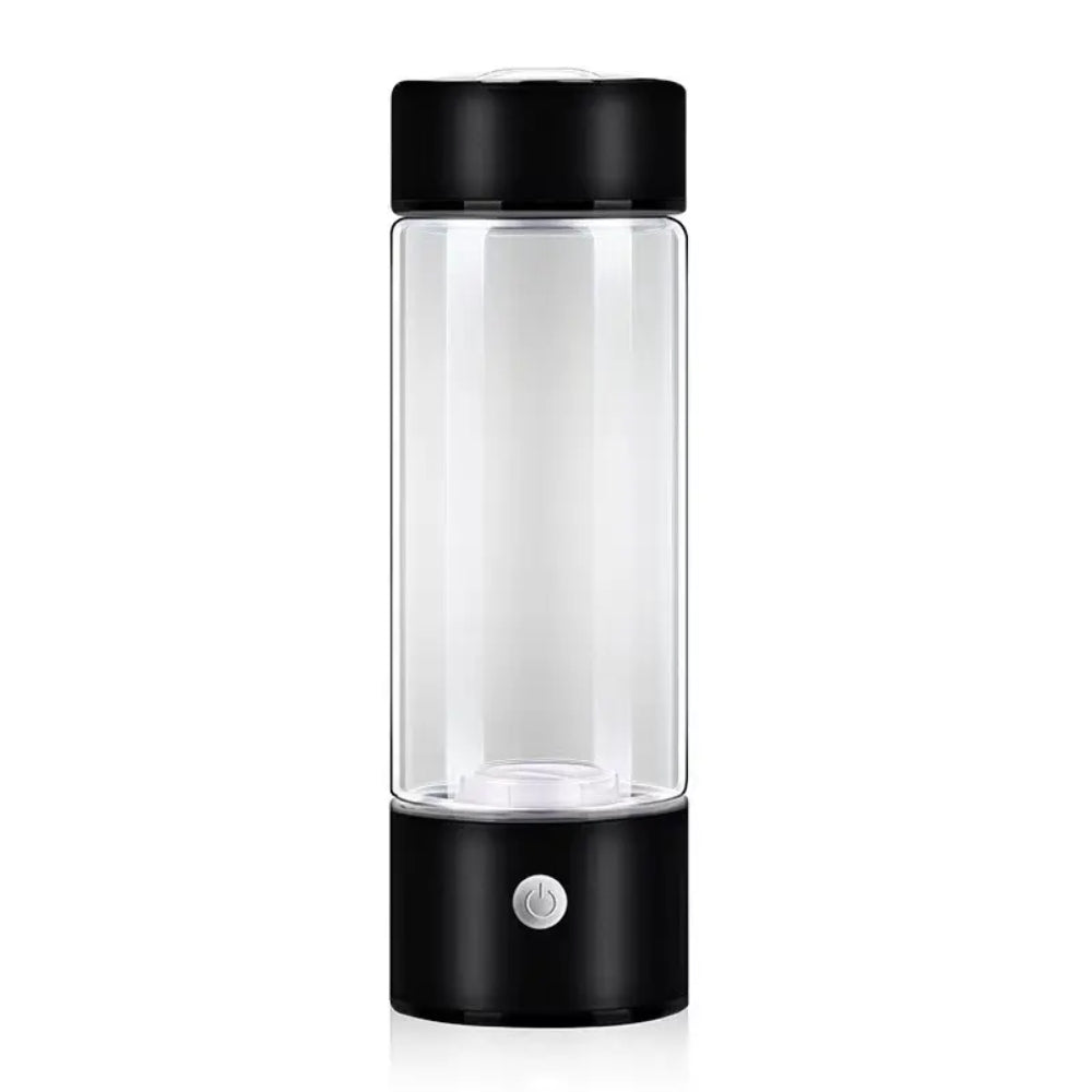 Hydrogen Rich Portable Water Glass Bottle Alkaline Generator Ionizer USB 420ML - Chic Cart
