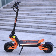 Foldable 6000W Dual Motor Adult Electric Scooter 12 inch Off - road Tyres 60V - 35AH Max Speed 80KM/H Max Range 90KM Hydraulic Brake - Chic Cart