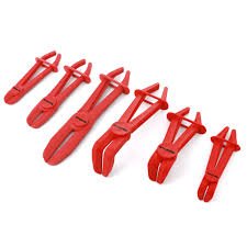 Libraton Hose Clamp Pliers Hose Pinch Off Pliers Line Clamps 6PCS Hose Pinch Pliers Straight & 90° Plastic Hose Clamp Pliers - Chic Cart
