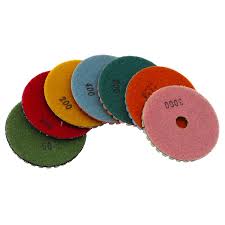 SHDIATOOL 9pcs Dia100mm Diamond Resin Bond Concrete Polishing Pads Repairing For Beton Dia 4inch Floor Renew Sanding Discs - Chic Cart