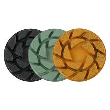 SHDIATOOL 9pcs Dia100mm Diamond Resin Bond Concrete Polishing Pads Repairing For Beton Dia 4inch Floor Renew Sanding Discs - Chic Cart