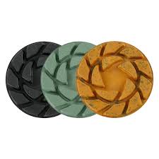SHDIATOOL 9pcs Dia100mm Diamond Resin Bond Concrete Polishing Pads Repairing For Beton Dia 4inch Floor Renew Sanding Discs - Chic Cart