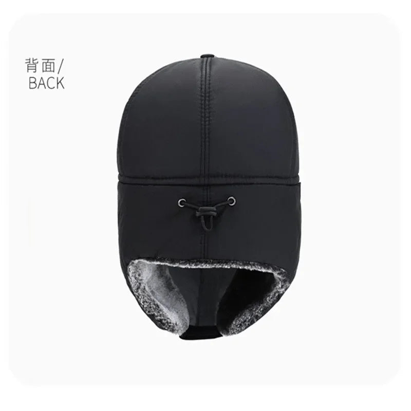 2024 Winter Warm Thickened Artificial Fur Baseball Hat Men's and Women's Skiing Soft Extreme Cold Hat Fishing Hat Outdoor - Chic Cart
