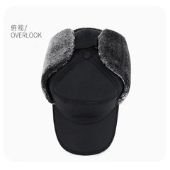 2024 Winter Warm Thickened Artificial Fur Baseball Hat Men's and Women's Skiing Soft Extreme Cold Hat Fishing Hat Outdoor - Chic Cart