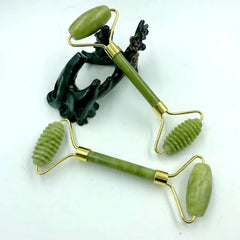 Natural Jade Face Massager Gua Sha Stone Face Guasha Masaje Facial Board Acupoint Eye Care SPA Massager Tool massage visage - Chic Cart