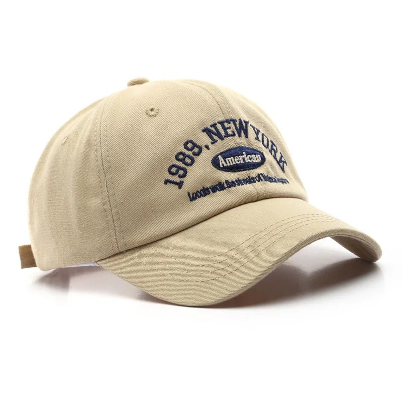 New Letters Embroidery Unisex Baseball Hats For Men Women Soft Cotton Snapback Cap Outdoor Sports Dad Trucker Hat Casquette - Chic Cart