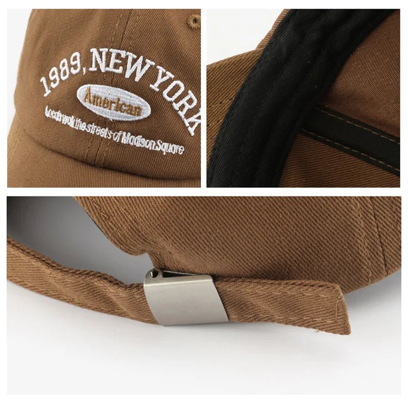 New Letters Embroidery Unisex Baseball Hats For Men Women Soft Cotton Snapback Cap Outdoor Sports Dad Trucker Hat Casquette - Chic Cart