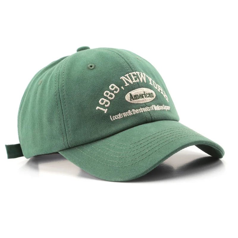 New Letters Embroidery Unisex Baseball Hats For Men Women Soft Cotton Snapback Cap Outdoor Sports Dad Trucker Hat Casquette - Chic Cart