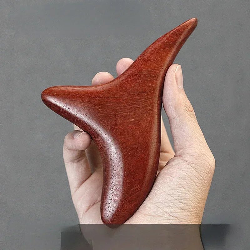 Wood Trigger Point Massage Gua Sha Tools,Professional Lymphatic Drainage Tools,Wood Therapy Massage Tools for Back Leg Hand Face - Chic Cart