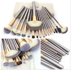 Persian Make - up Brush Suit Rice White Make Up Brush, Champagne Color Brush Handle Make - up Brush Without - Chic Cart