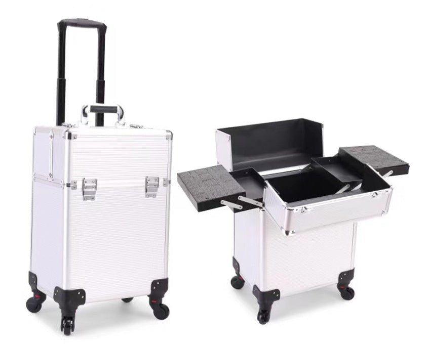 Large - capacity Make - up And Make - up Artist Trolley Storage Toolbox - Chic Cart