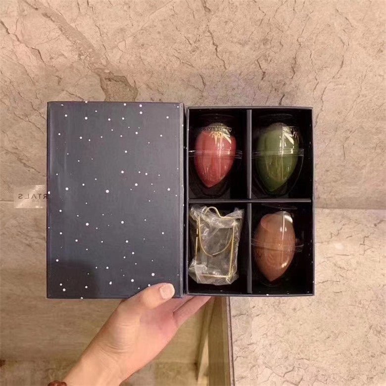 Wet and dry make - up eggs - Chic Cart