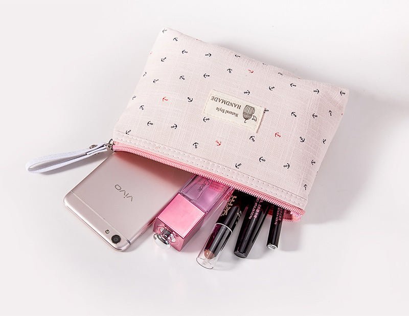 Three - piece make - up anchor bag - Chic Cart