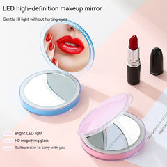Portable Mini Led Make - up Mirror - Chic Cart