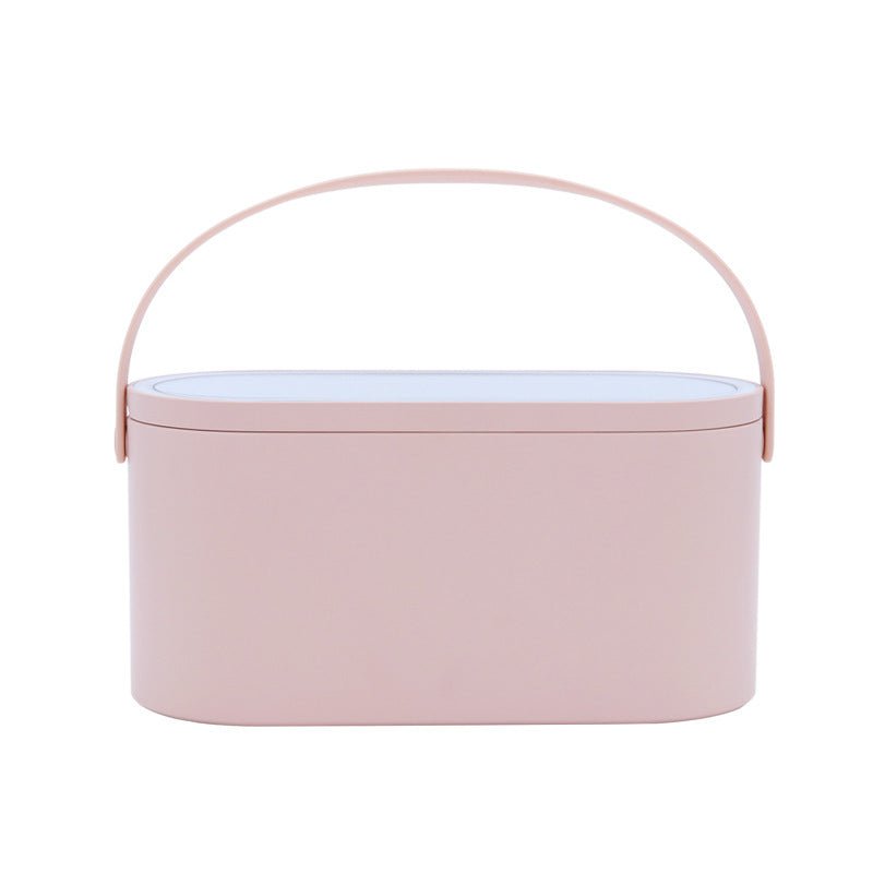 Creative Mini Muid Portable Make - Up Box Led Rechargeable Make - Up Mirror Night Light Travel Make - Up Desktop Make - Up Mirror - Chic Cart