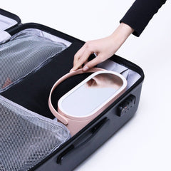 Creative Mini Muid Portable Make - Up Box Led Rechargeable Make - Up Mirror Night Light Travel Make - Up Desktop Make - Up Mirror - Chic Cart