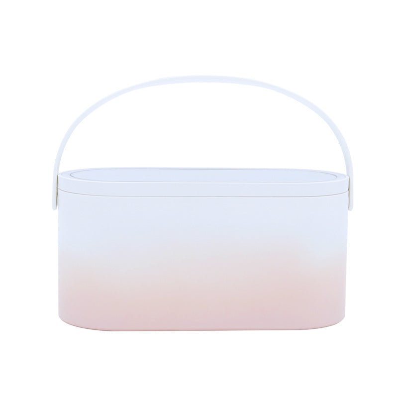 Creative Mini Muid Portable Make - Up Box Led Rechargeable Make - Up Mirror Night Light Travel Make - Up Desktop Make - Up Mirror - Chic Cart