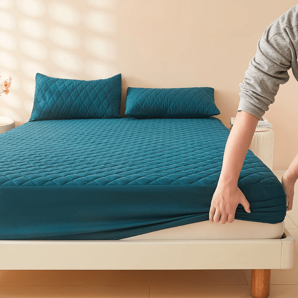 Waterproof 3D Air Fabric Mattress Protector - Chic Cart