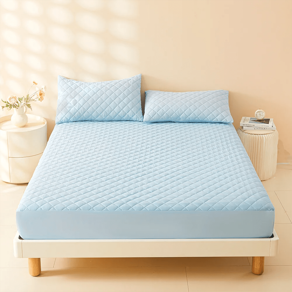 Waterproof 3D Air Fabric Mattress Protector - Chic Cart