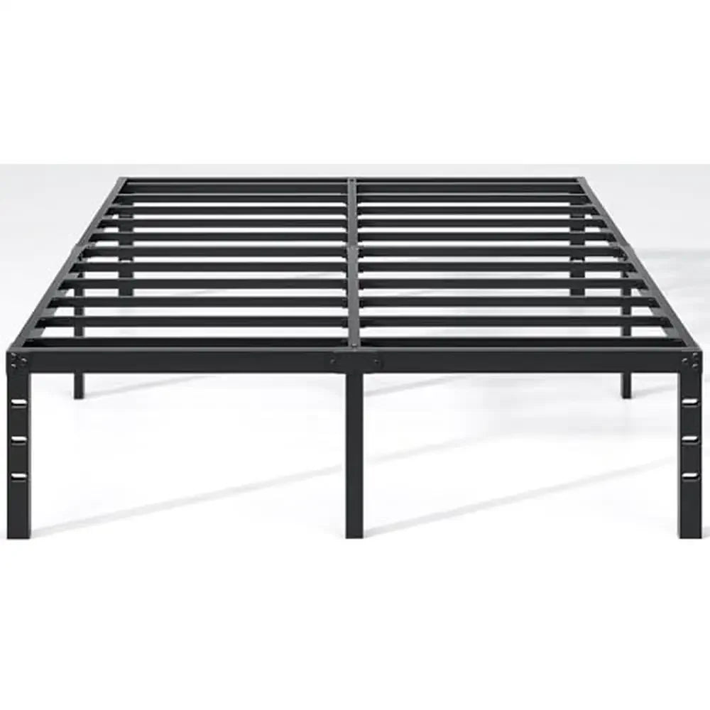 Stylish Sturdy Metal Bed Frame with Storage - Chic Cart