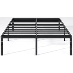 Stylish Sturdy Metal Bed Frame with Storage - Chic Cart
