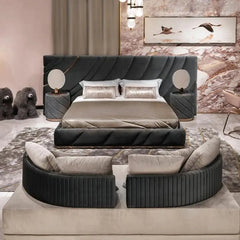 Customizable Luxury King/Queen Bed Set - Chic Cart