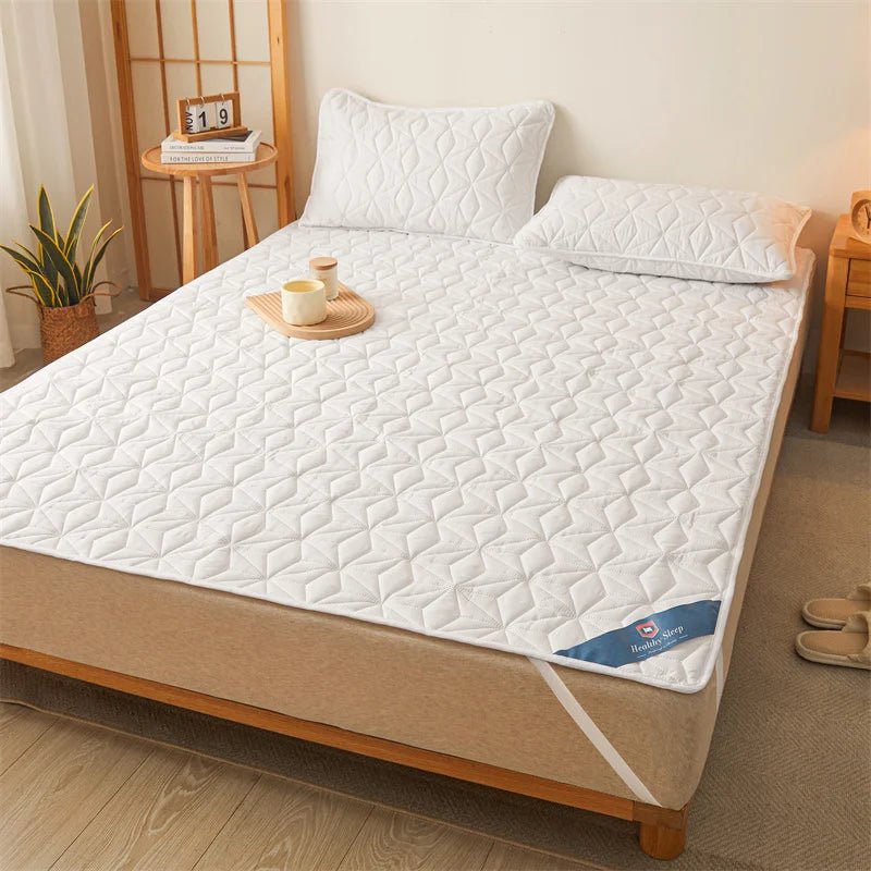 Premium Waterproof Quilted Mattress Topper - Chic Cart