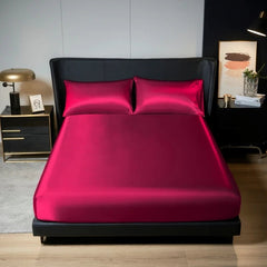 Luxurious King Satin Bedding Set - 3PC Comfort - Chic Cart