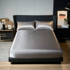 Luxurious King Satin Bedding Set - 3PC Comfort - Chic Cart