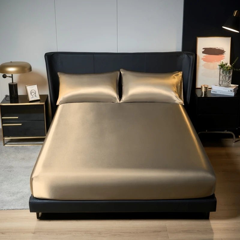 Luxurious King Satin Bedding Set - 3PC Comfort - Chic Cart