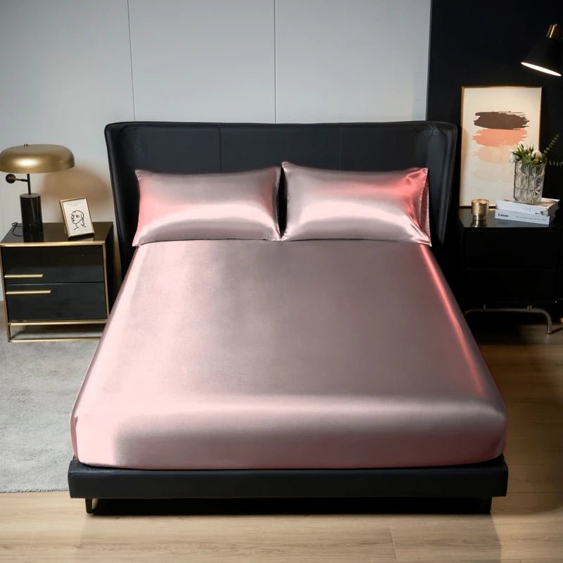Luxurious King Satin Bedding Set - 3PC Comfort - Chic Cart