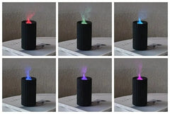 Air Humidifier With Flame Effect Essential Oil Diffuser Quiet Aroma Diffuser Home Fragrances Car Refresh - Chic Cart