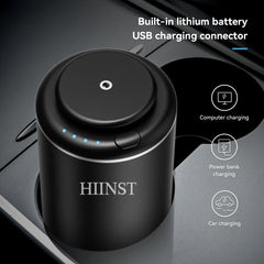 HIINST Luxury USB Rechargeable Aromatherapy Scent Car Perfume Air Freshener Essential Oil Fragrance Diffuser Smell Distributor - Chic Cart