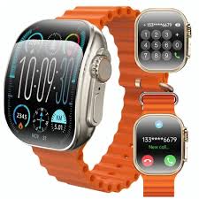 LAXASFIT T900Ultra Smartwatch Bluetooth Talk Smartwatch Message Alert Heart Rate Monitor Sports Watch for Android IOS Men Women - Chic Cart 