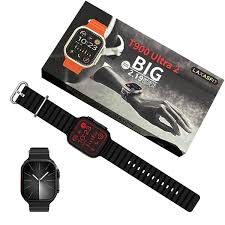 LAXASFIT T900Ultra Smartwatch Bluetooth Talk Smartwatch Message Alert Heart Rate Monitor Sports Watch for Android IOS Men Women - Chic Cart 