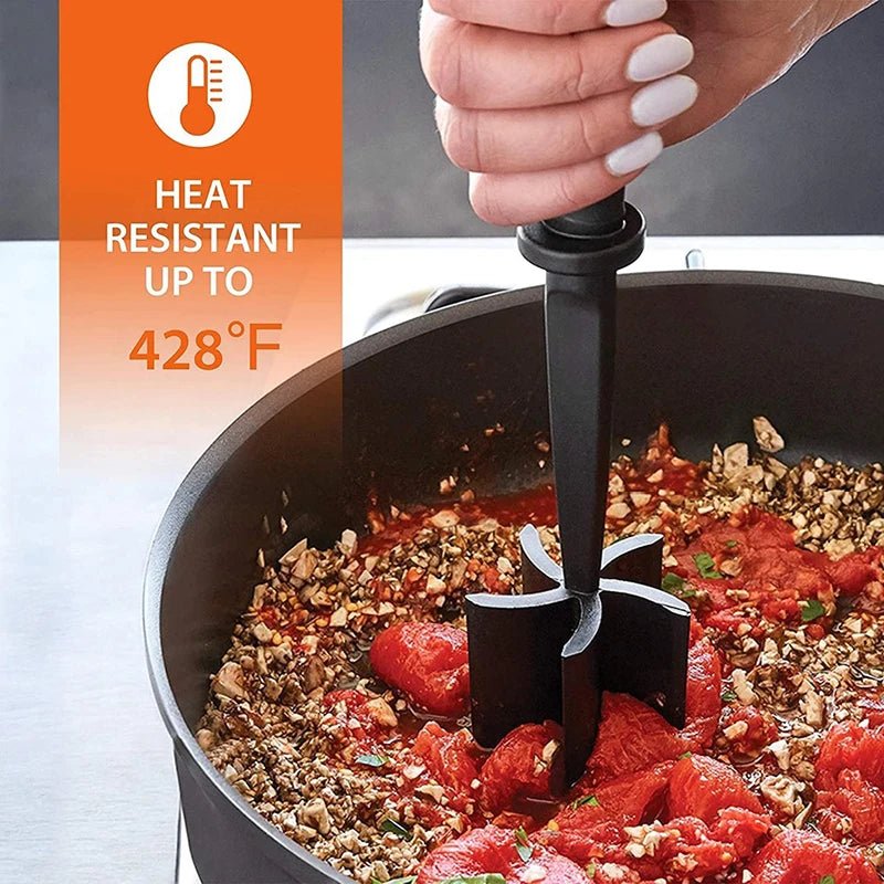 Meat Food Crusher Manual Mincer Multifunctional Manual Mincer Meat Grinder Cooking Meat Meat Grinder Kitchen Accessories - Chic Cart