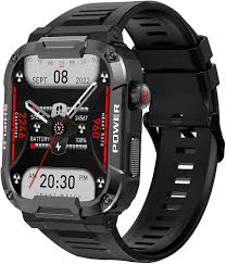 Men Smart Watch For Android IOS Fitness Watches Ip68 Waterproof Military Healthy Monitor AI Voice Bluetooth Call Smartwatch 2023 - Chic Cart 